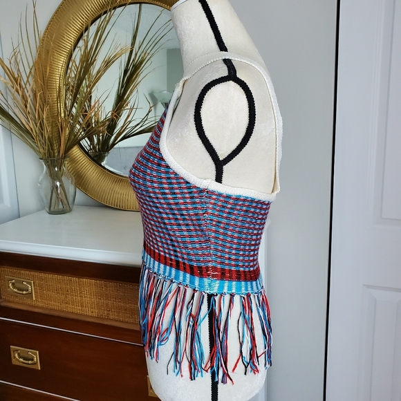 Akira chicago halter crop top with fringes - Picture 3 of 6